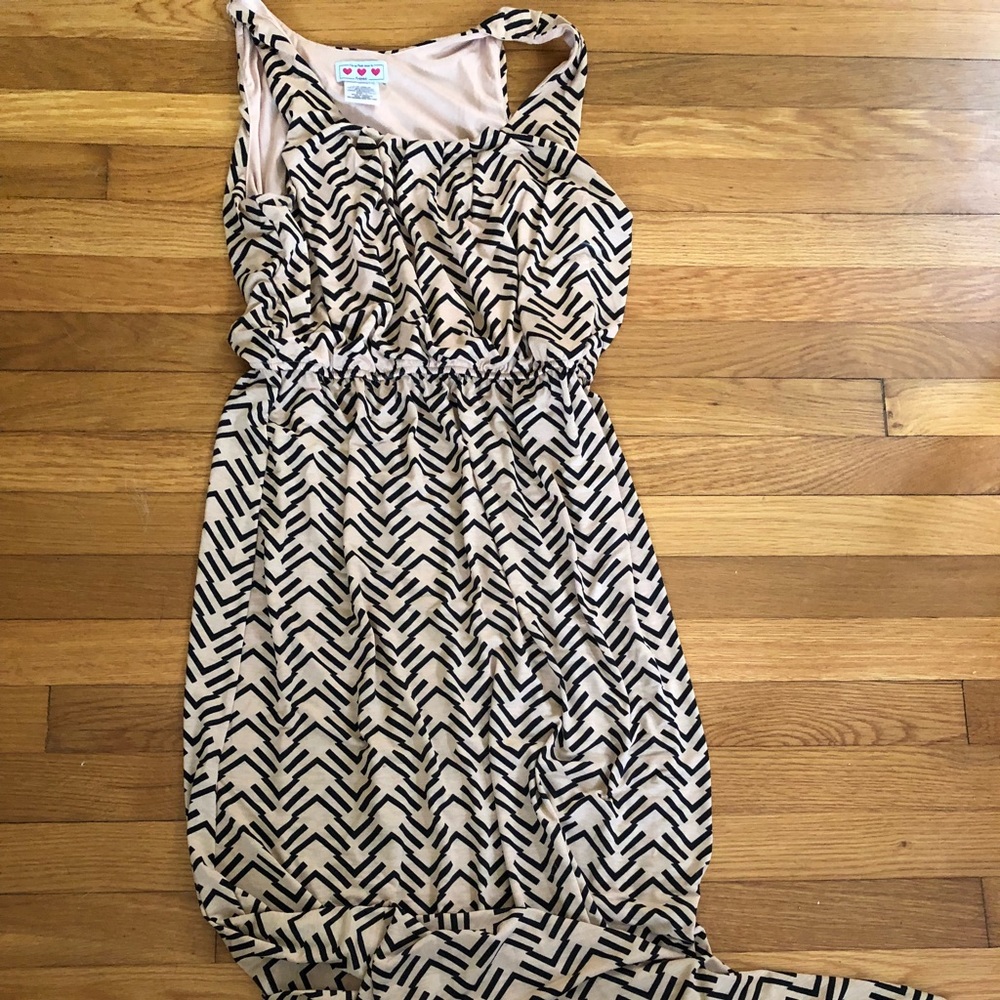Geometric Maxi Dress- size L juniors